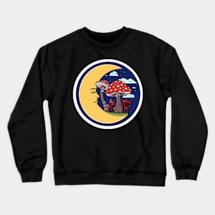 Under the moonlight Crewneck Sweatshirt